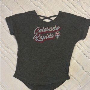 Gray Colorado Rapids Kids T-Shirt